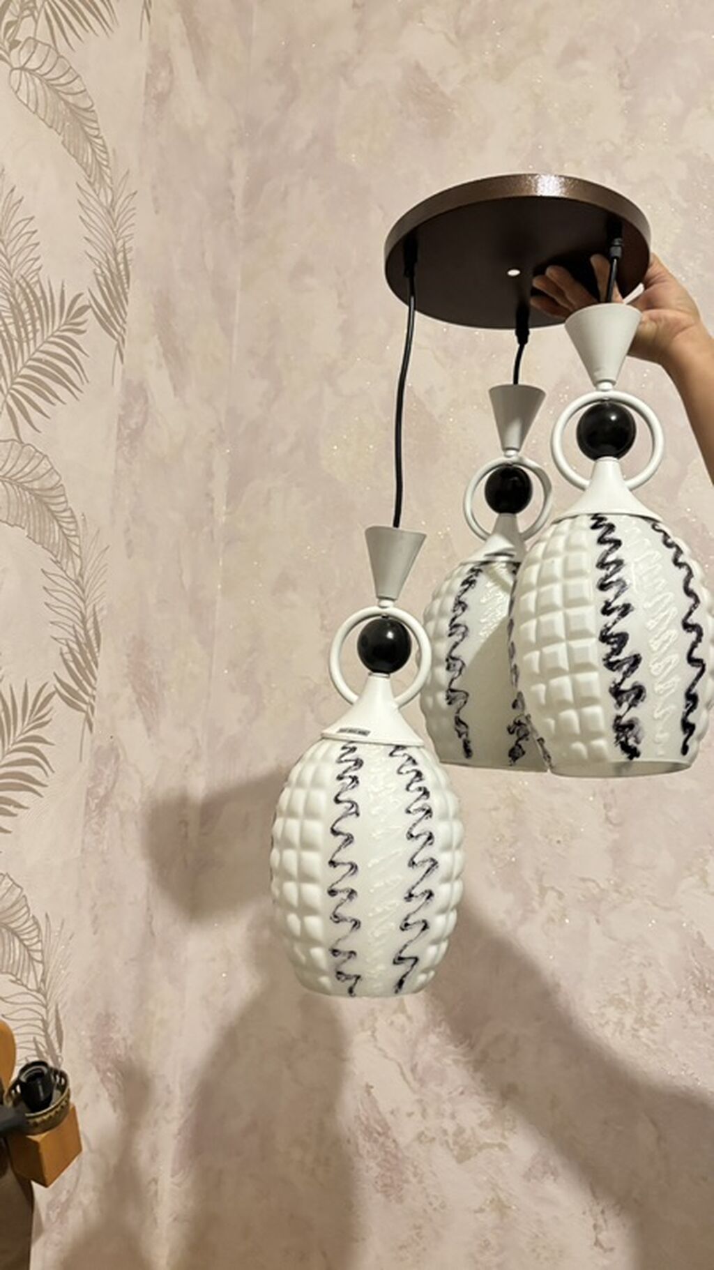 Çılçıraq, 3 lampa, Şüşə — Tavan is?qlar? v? cilc?raqlar, Bakı