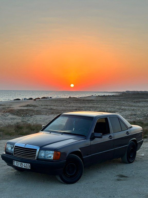 Mercedes 190, 1.8 L, 1991 il, 520 000 km 10-VB-469 — Avtomobillər, Bakı (2)