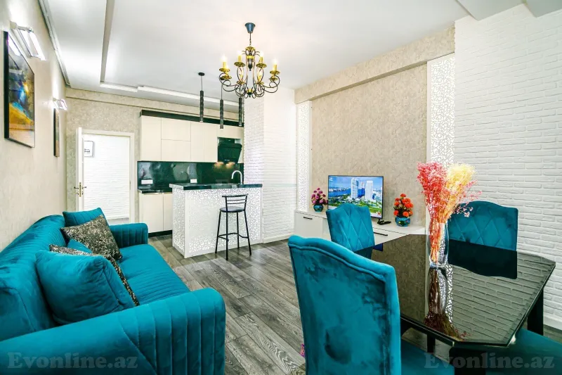 Kirayə verilir 2 otaqlı Mənzil Yeni tikili 90 m² Bakı, Xətai r — Bakı
