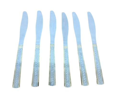 Nahar bıçağı dəsti Versagi K083, 6 parça, 23 sm, gümüşü — Bakı