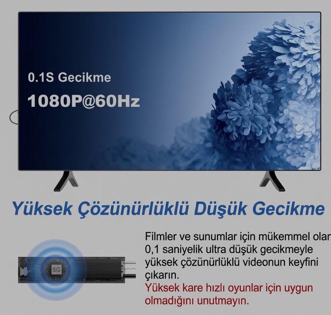 D-color Transmitter Wireless HDMI Görüntü Ötürücü — Periferik cihazlar, Bakı (5)