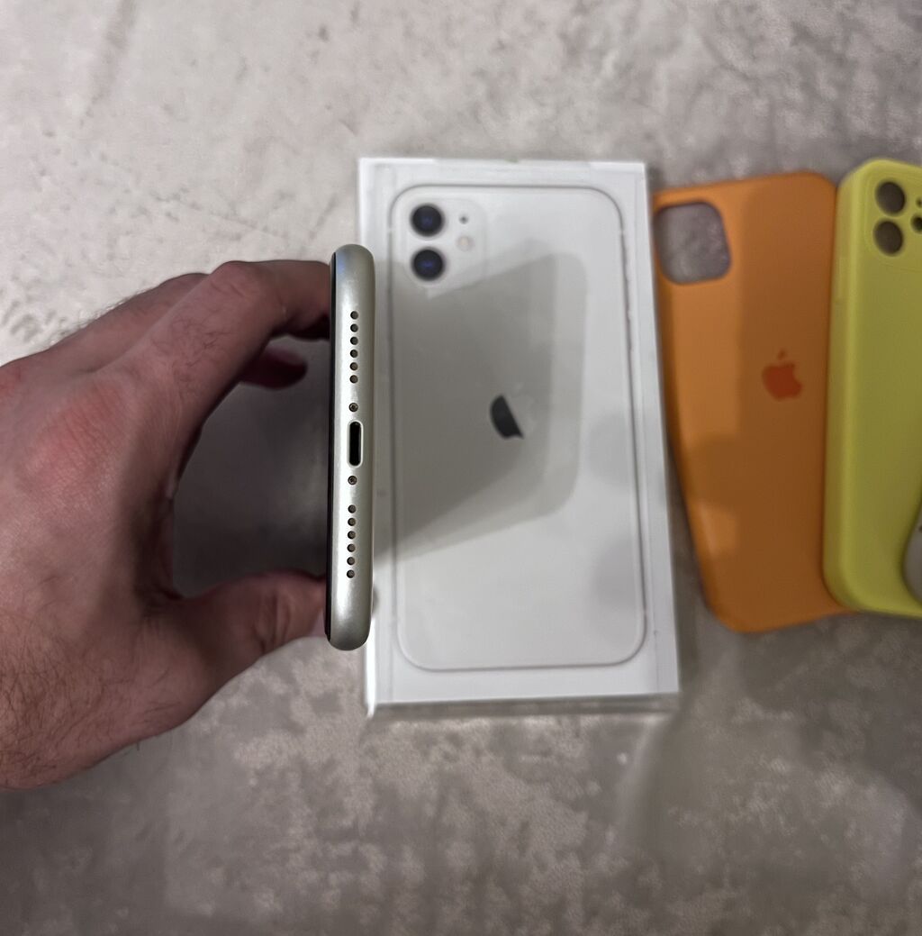 IPhone 11, 128 GB, Ağ — Apple iPhone, Bakı (3)