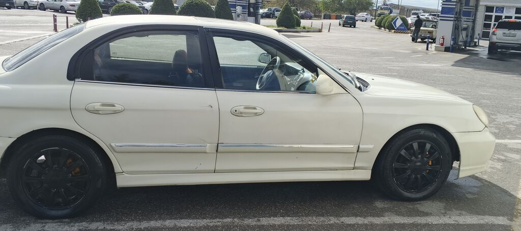 Hyundai Sonata sedan - Korpus: ağ rəng, 4 qapı, aerodinamik kuzov — Avtomobillər, Bakı (3)