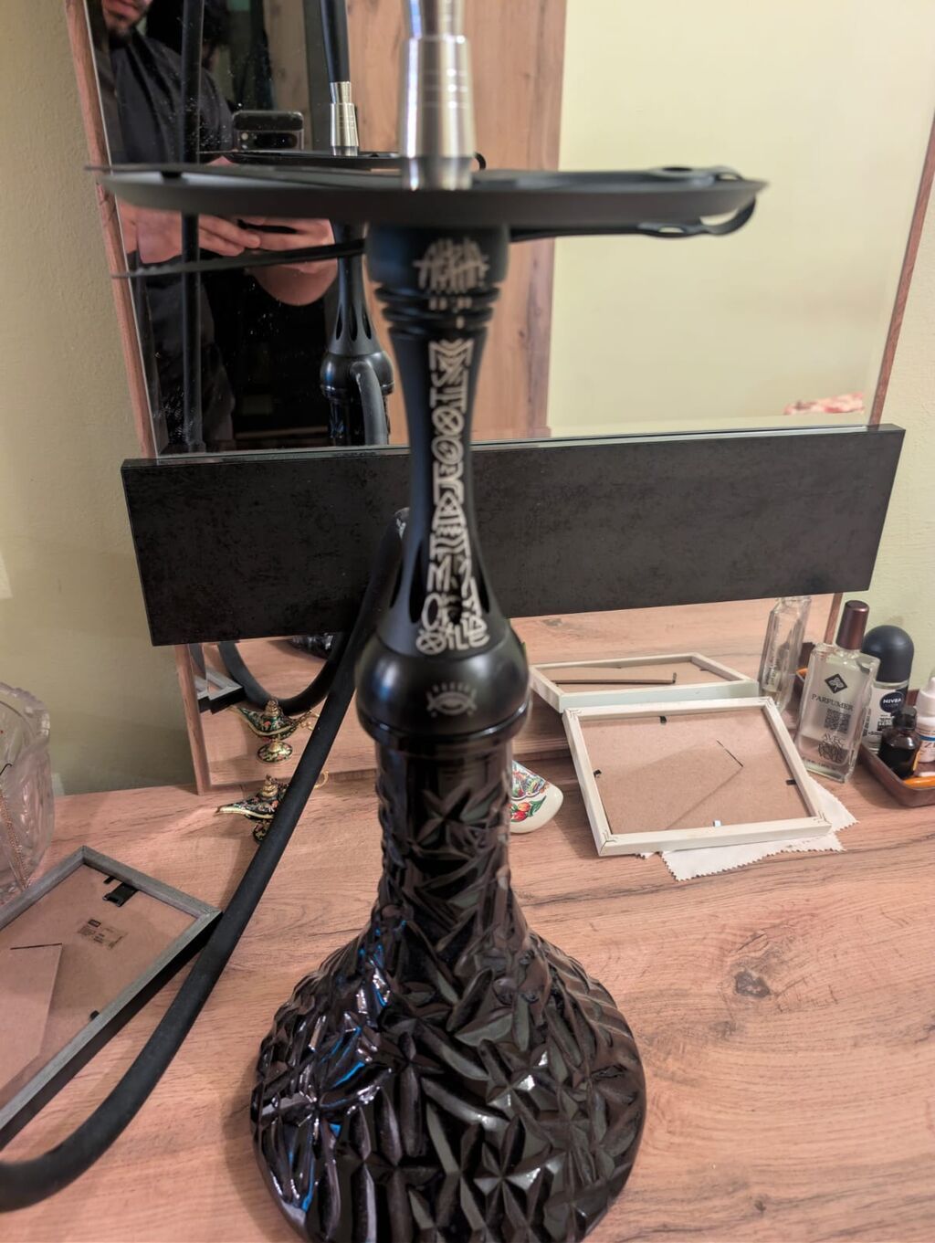 Alfa Hookah dəsti – tam komplekt Qeyd: Evdə istifadə olunub səliqəli — Elektronik siqaretlər, Bakı