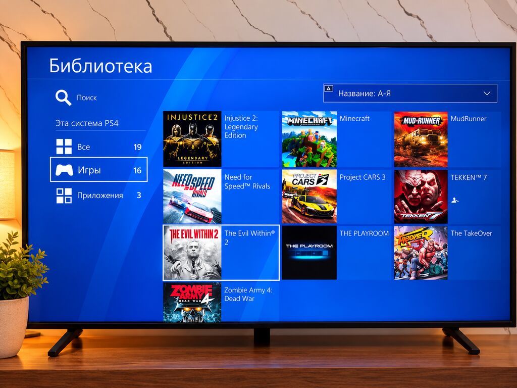 PlayStation 4 (PS4) – Əla vəziyyətdə PlayStation 4 çox az istifadə — Oyun konsolları, Bakı (5)