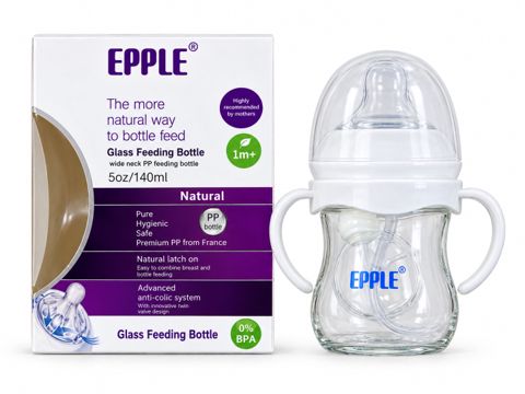Şüşə butulka körpələr üçün Epple, 0 ay+, 150 ml — Bakı