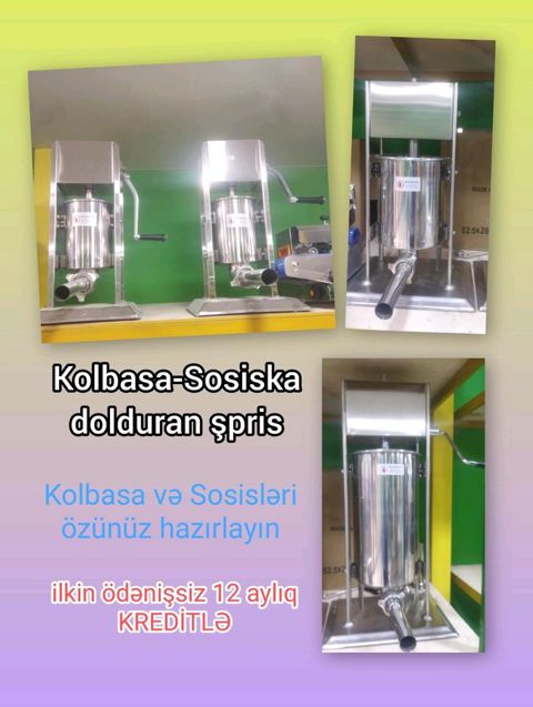 Kolbasa sosiska düzəldən şpirs — Bakı