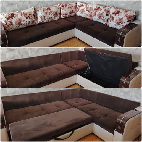 Künc divan satılır 350 azn.Unvan Xetai.Hem acilir+hem bazasi — Bakı