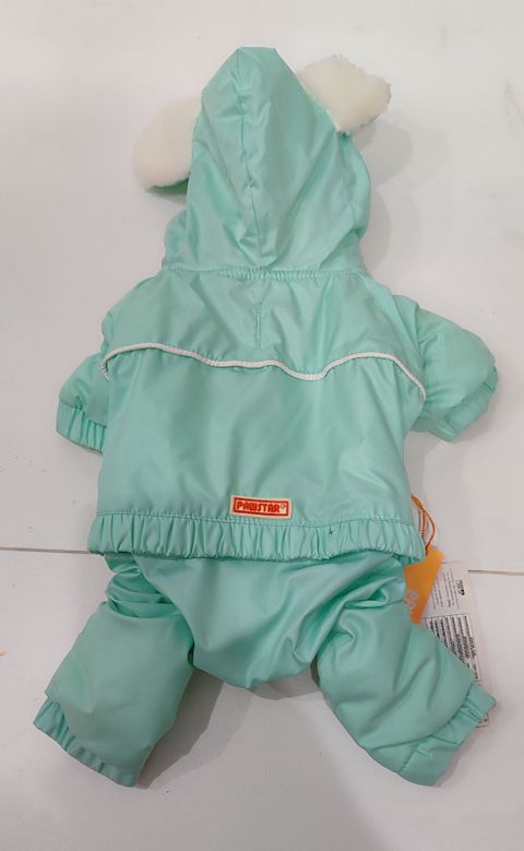 İtlər üçün gödəkcə, polyester, yaşıl, ölçü M — Bakı
