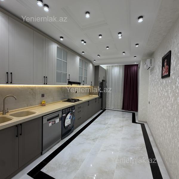 Satılır 3 otaqlı Bina evi menzil (Yeni tikili), 128 m², Nizami rayonu — Mənzil, Bakı (5)