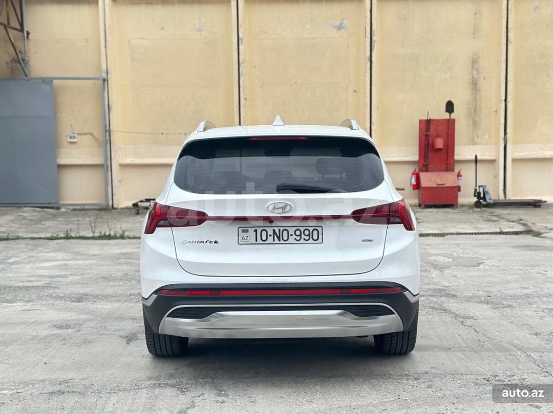 Hyundai Santa Fe, 2021 10-NO-990 — Avtomobillər, Bakı (3)