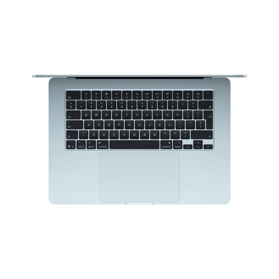 MacBook Air 15.3-inch M4 (10C CPU/10C GPU), 24 GB, 512 GB, Mavi göy — Noutbuklar, Bakı (2)