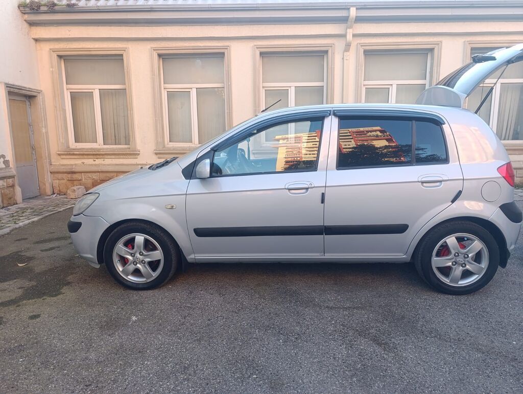 Hyundai Getz, gümüşü rəng, hetçbek gövdə. Texniki və dizayn — Avtomobillər, Bakı (8)