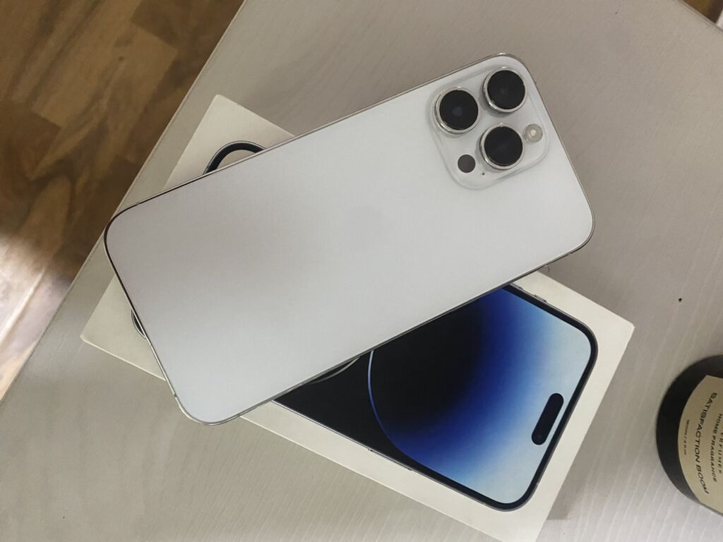 IPhone 14 Pro, Gümüşü, Face ID — Apple iPhone, Bakı