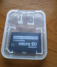Mini Memory Stick Pro Duo kart adapteri Sony camera — Fotoaparat, Bakı (3)