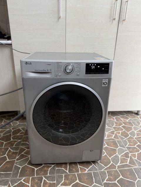 Paltaryuyan maşın LG, 9 kq, İşlənmiş, Avtomat, Qurutma var, Pulsuz çatdırılma — Bakı