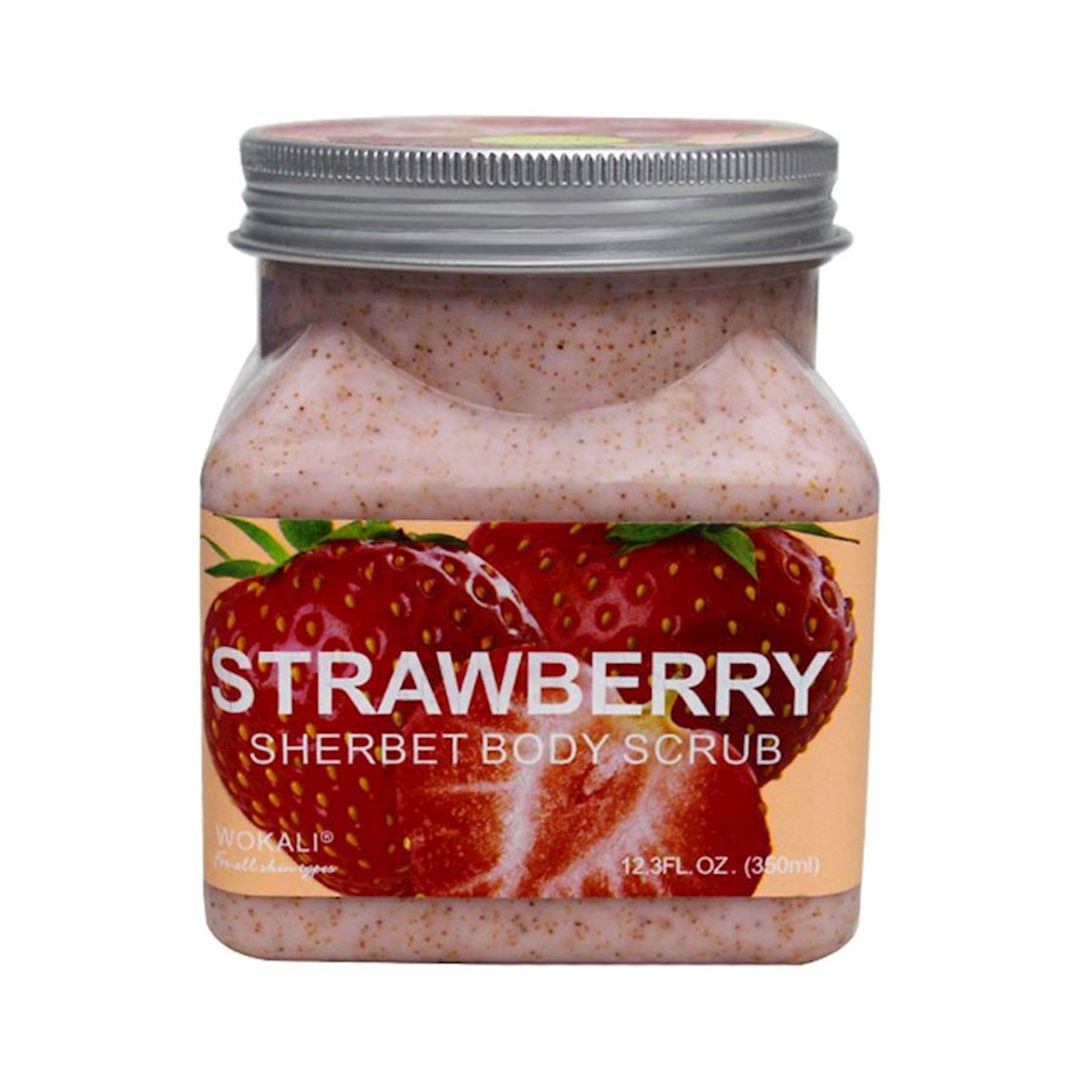 Bədən üçün skrab Wokali Sherbet Body Scrub Strawberry 350 ml — Mallar, Bakı