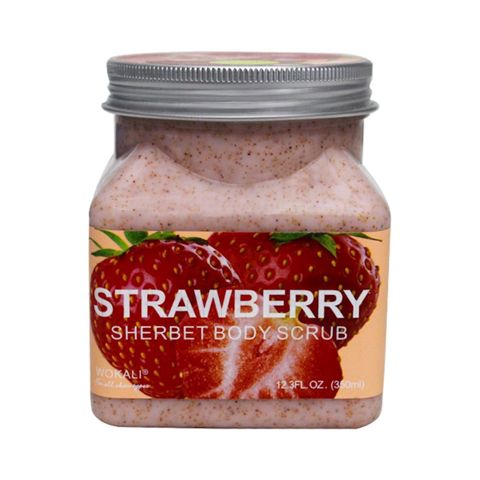 Bədən üçün skrab Wokali Sherbet Body Scrub Strawberry 350 ml — Bakı