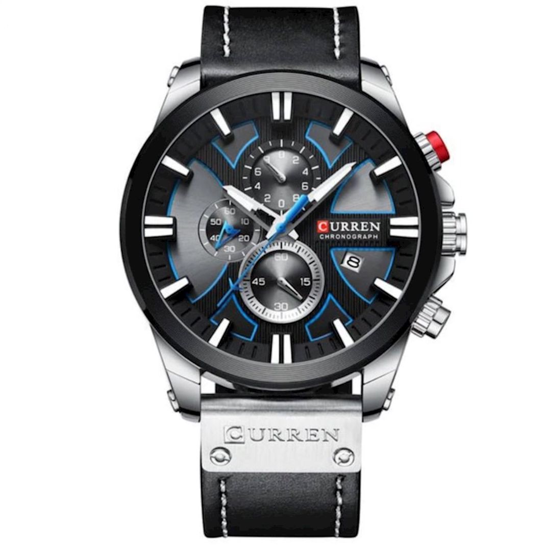 Qol saatı Curren C8346 Silver/Black — Mallar, Bakı