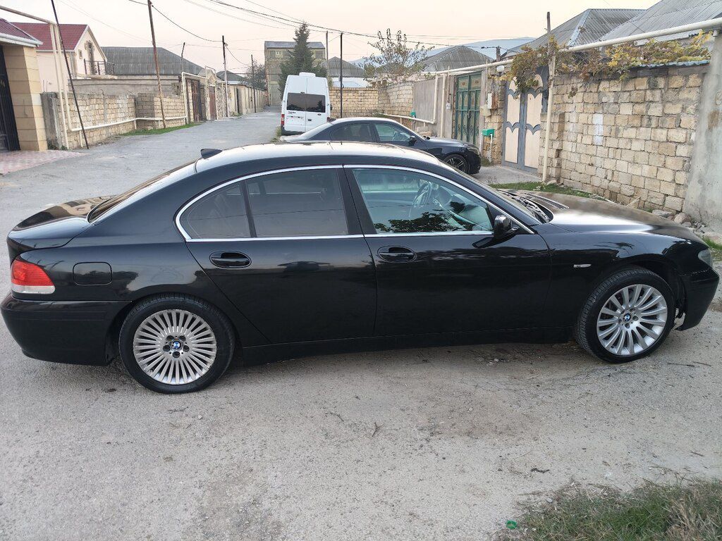 BMW 745, 4.4 L, 2003 il, 336 000 km — Avtomobillər, Bakı (3)