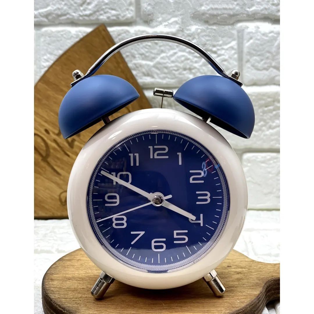 Zəngli saat yumru, göy, 10x15 sm - homestore_vm1359 — Mallar, Bakı