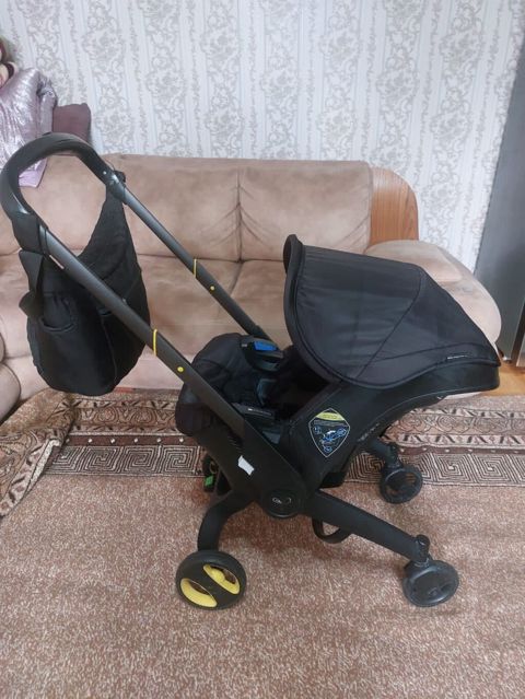 Kolyaska 2 si birinde 100 azn hem de avtokreslo olur Cantasi ic — Qobu