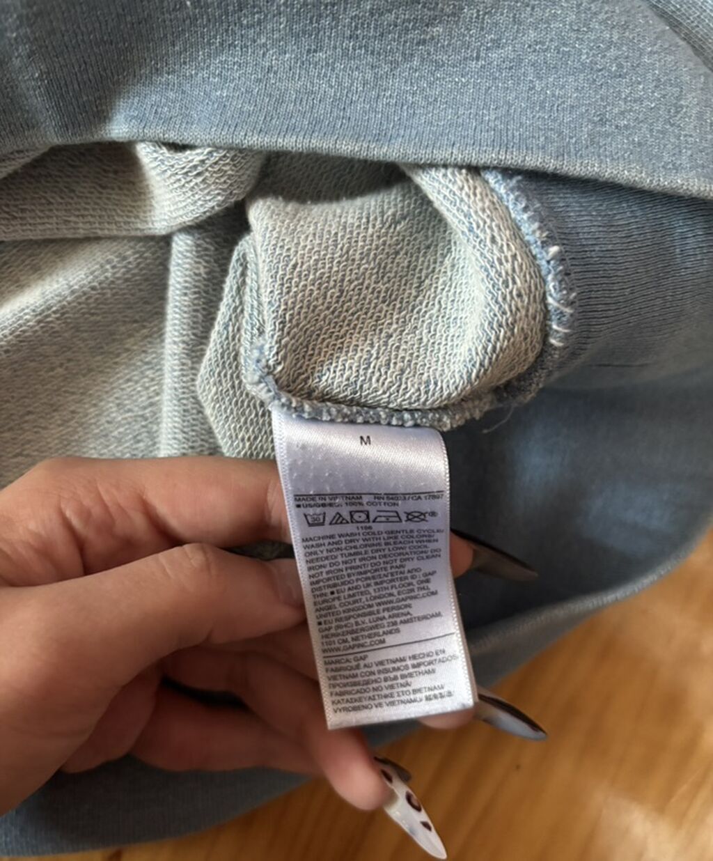 Svitşot, Gap, M, rəng - Mavi — Hodie və sviter, Bakı (5)