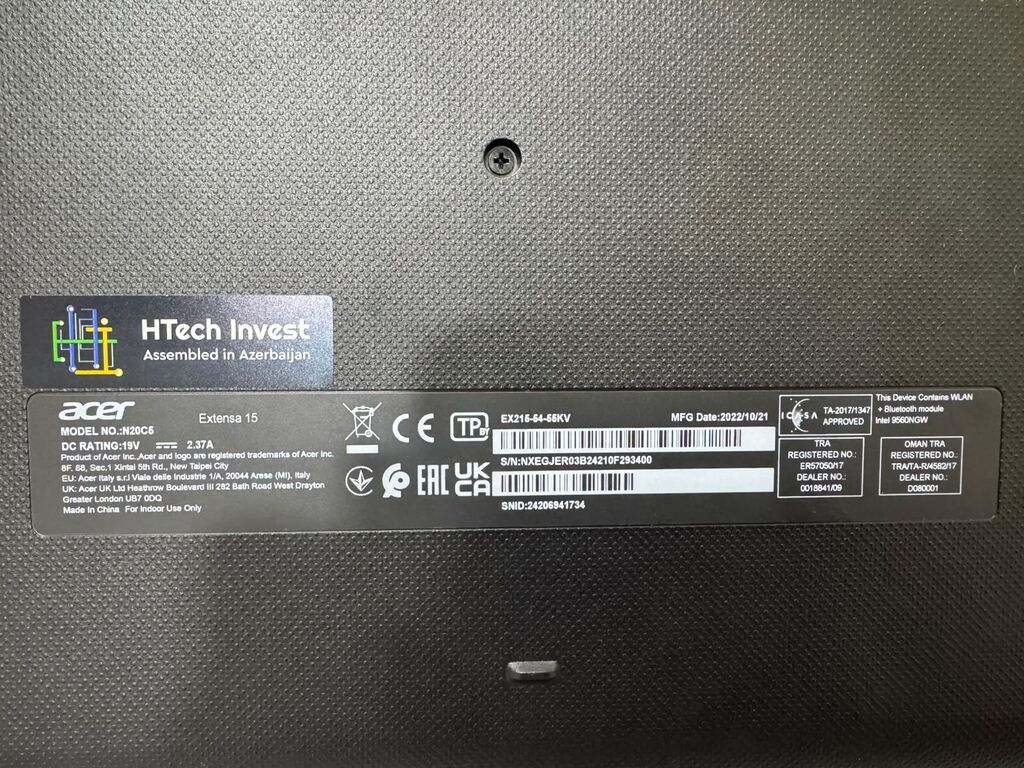 Acer Extensa 15 noutbuk - Model: Acer Extensa 15 (EX215-54-56KV) — Acer, Digah (4)