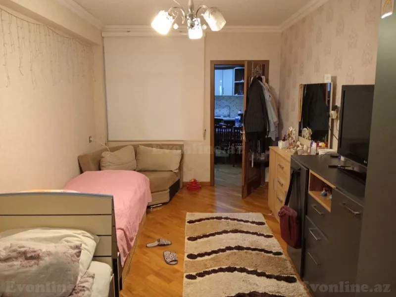 Satılır 3 otaqlı Mənzil Yeni tikili 110 m² Bakı, Yasamal r., İnşaatçılar m., Yeni Yasamal — Mənzil, Bakı (4)