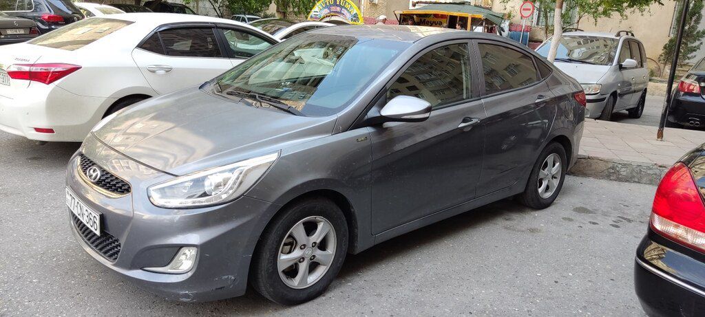 Hyundai Accent, 1.6 L, 2015 il, 192 000 km — Avtomobillər, Bakı (4)