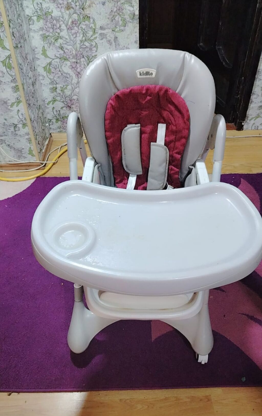 Uşaq yemək stulu – Kidillo - Rahat və yumşaq oturacaq: yüksək arxa — Qidalandırma stulları, Şirvan