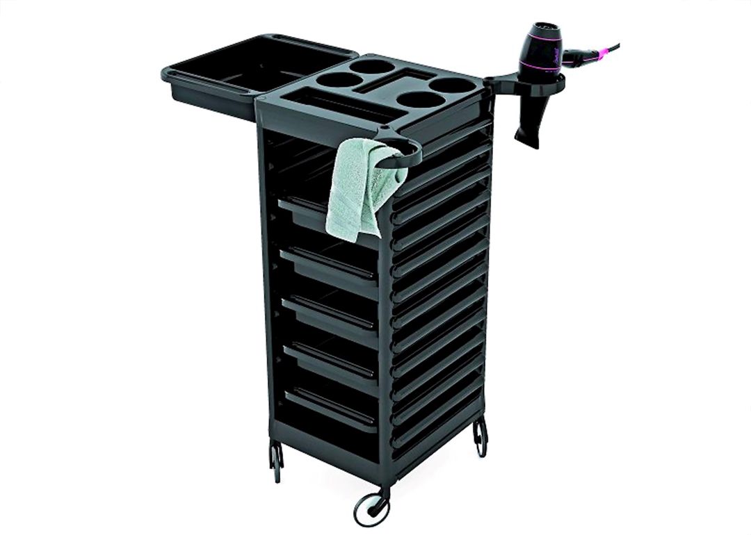 Təkərli dolab Ceriotti Easy, 38x87x36 sm, qara — Mallar, Bakı (2)