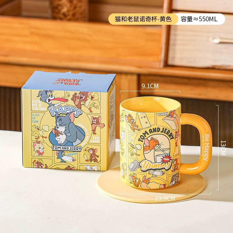 Fincan Tom and Jerry Yummy, keramika, sarı, 550 ml — Mallar, Bakı (2)