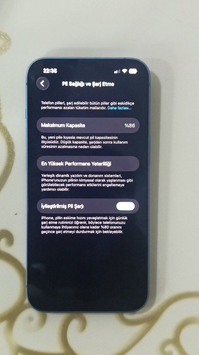 Apple iPhone 14 Blue 128GB/6GB — Smartfonlar, Bakı (7)