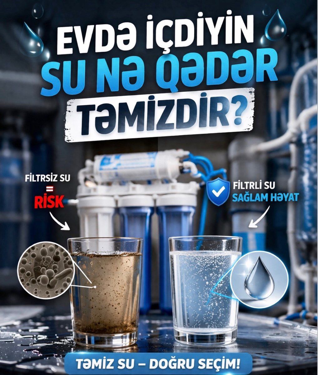 Nano su filteri — Ev texnikası, Bakı (2)