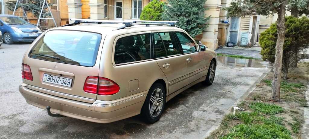 Mercedes E 240, 2.4 L, 2000 il, 383 000 km 99-YE-495 — Avtomobillər, Bakı (6)