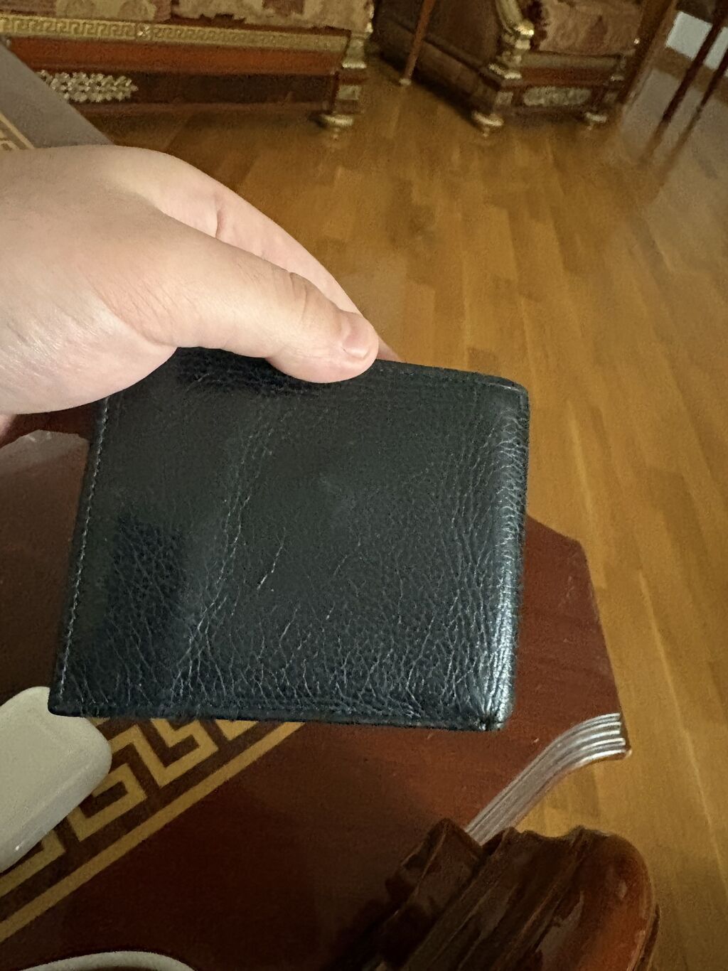 Pulqabı, Təbii dəri, İşlənmiş — Cüzdanlar və vizit kartlıqları, Bakı (2)