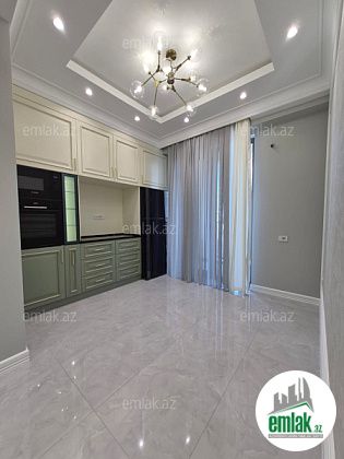 Satılır 4 otaqlı 180 m² yeni tikili Elmlər Akademiyası m — Mənzil (9)