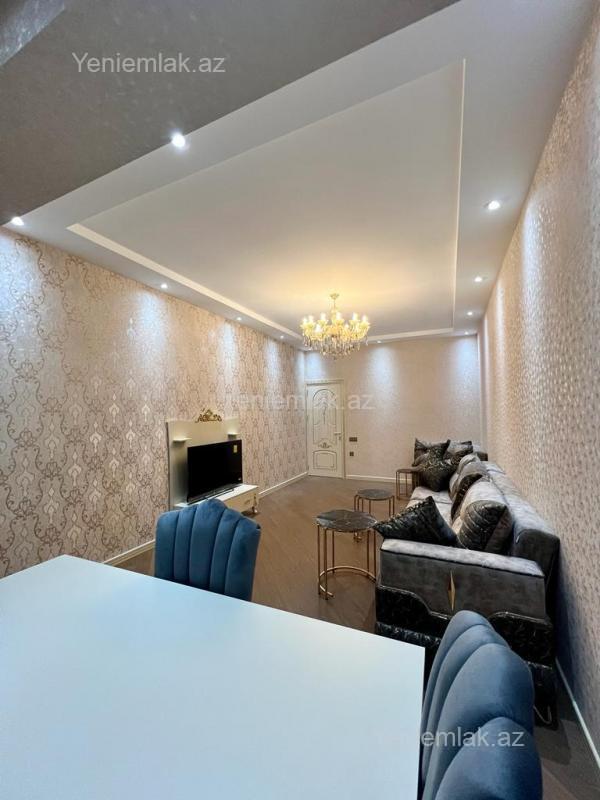 Kirayə 2 otaqlı Bina evi menzil (Yeni tikili), 68 m², Nərimanov rayonu — Mənzil, Bakı (8)