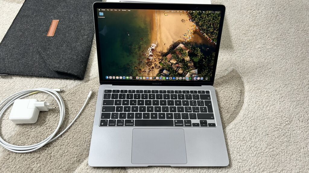 Apple MacBook Air M1 13" 256GB İdeal vəziyyətdədir Batateya vəziyyəti — Apple Macbook, Bakı (8)
