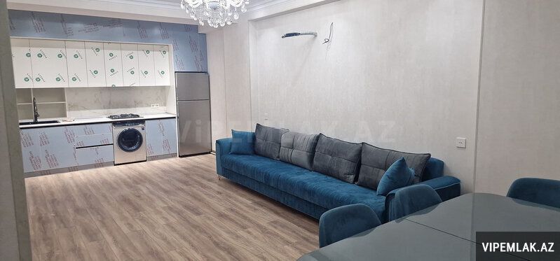 Abşeron rayonunda 2 otaqlı Yeni tikili Kirayə verilir, 70 m² — Mənzil, Bakı (6)