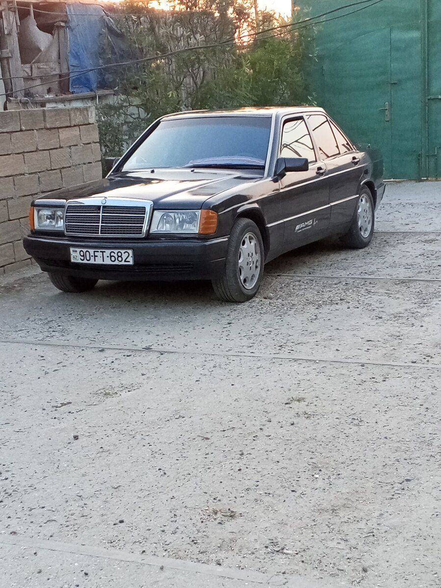Mercedes 190, 1992 il 90-FT-682 — Avtomobillər, Neftçala (2)