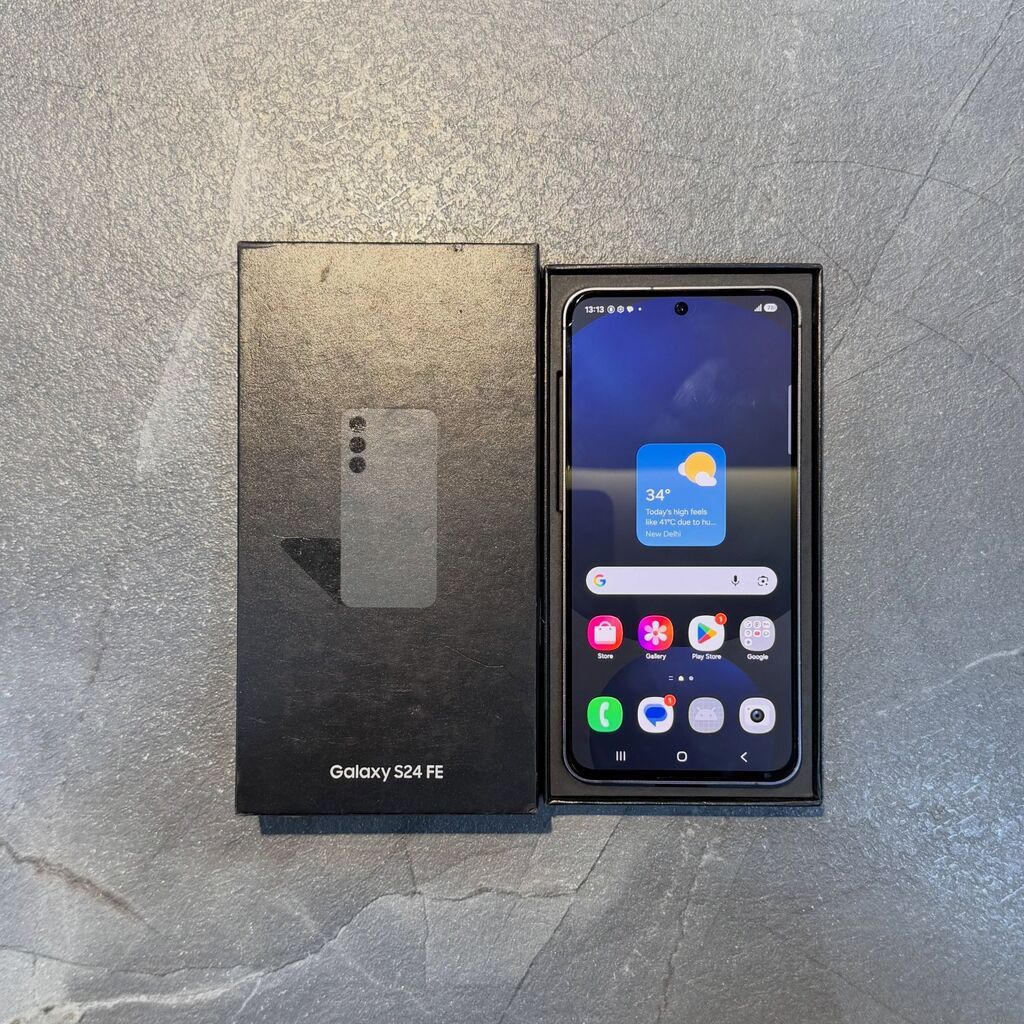 Samsung Galaxy S24 FE, rəng - Qara — Samsung, İsmayıllı (4)