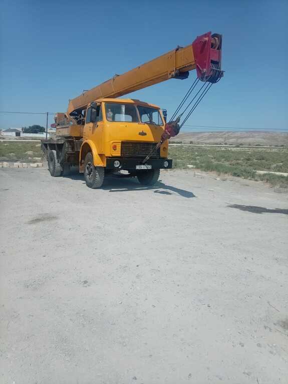 MAZ 5549, 11 L, 1987 il, 300 000 km 99-XX-662 — Avtokranlar, Bakı (11)
