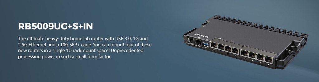 Router "MikroTik RB5009UG+S+IN" — Şəbəkə və server avadanlığı, Bakı (2)
