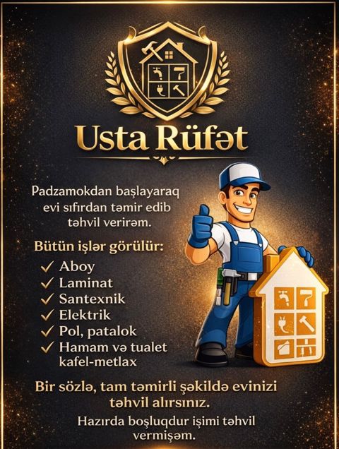 Usta xidməti — Bakı