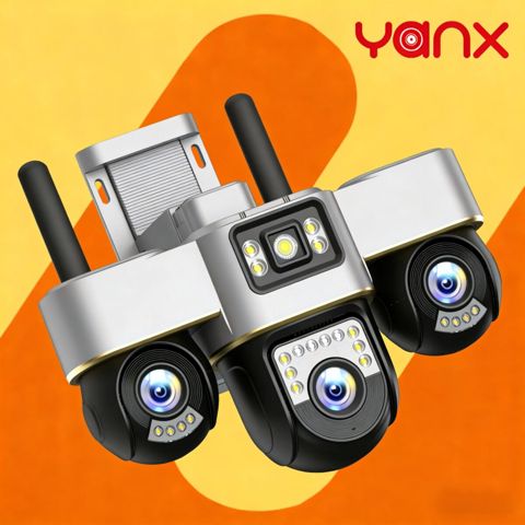 4 kamera 2 günəṣ paneli 4G sim kartlı16mp/4k — Bakı
