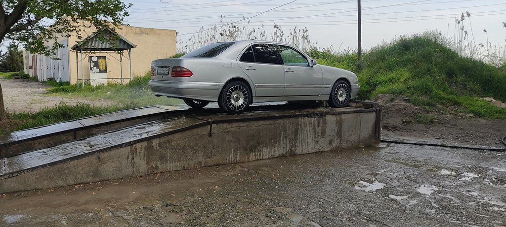 Mercedes E 320, 3.2 L, 2000 il, 303 000 km — Avtomobillər, Ağcabədi (8)