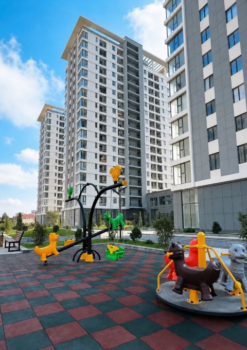 Satılır 3 otaqlı yeni tikili 97 m² — Bakı