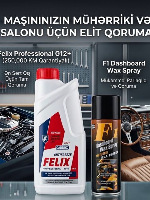 Antifriz və şit qaraldan — Bakı